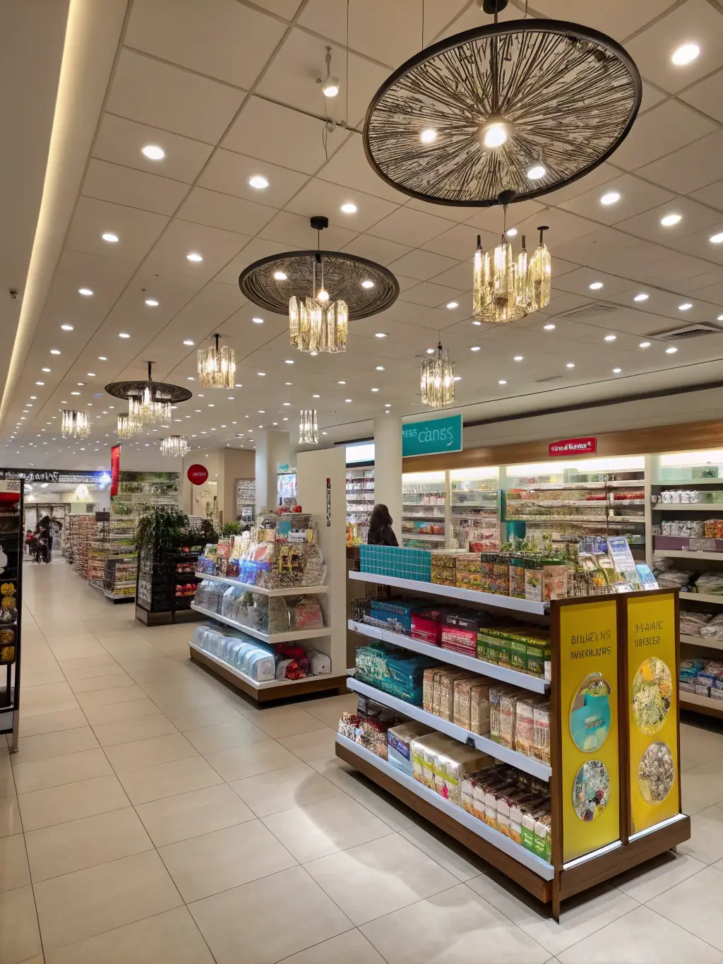 A modern retail store interior with shoppers browsing, showcasing a successful retail investment by EquityEdge.